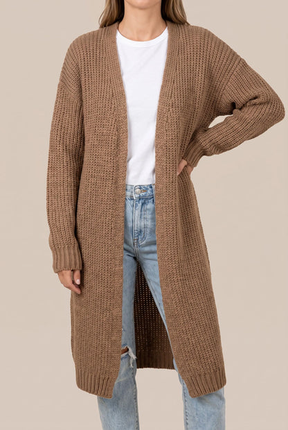 CozyCardi | Lange Strickjacke Für Damen