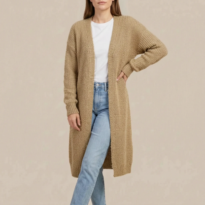 CozyCardi | Lange Strickjacke Für Damen
