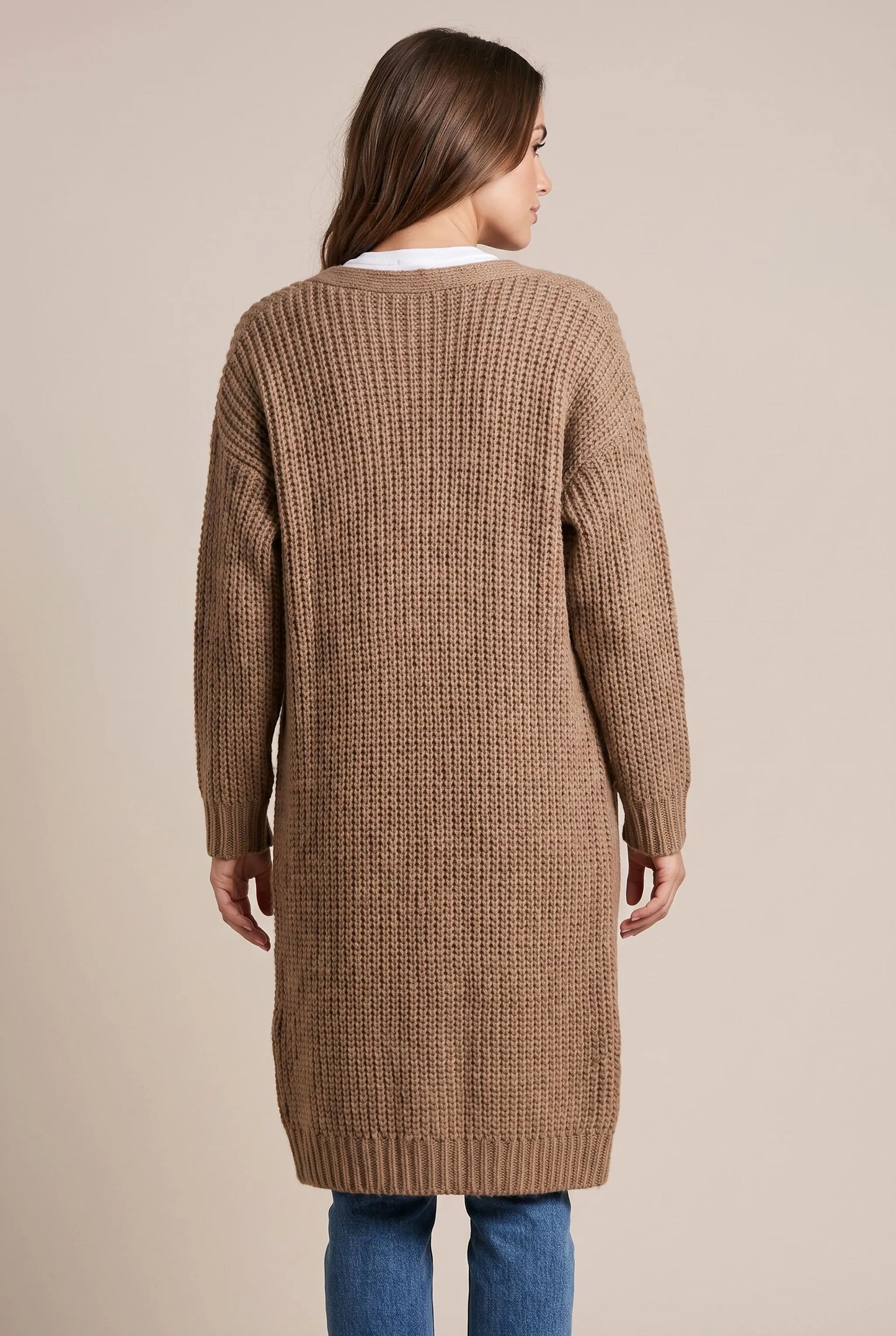CozyCardi | Lange Strickjacke Für Damen