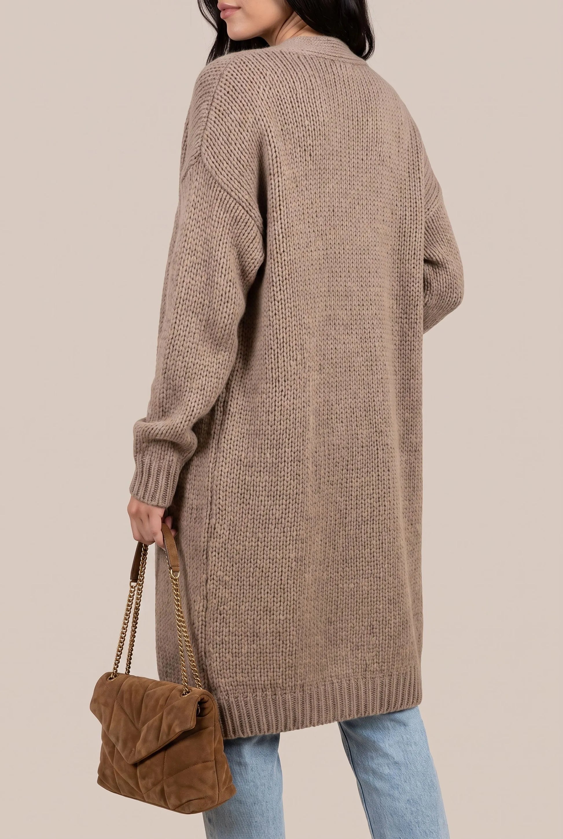 CozyCardi | Lange Strickjacke Für Damen