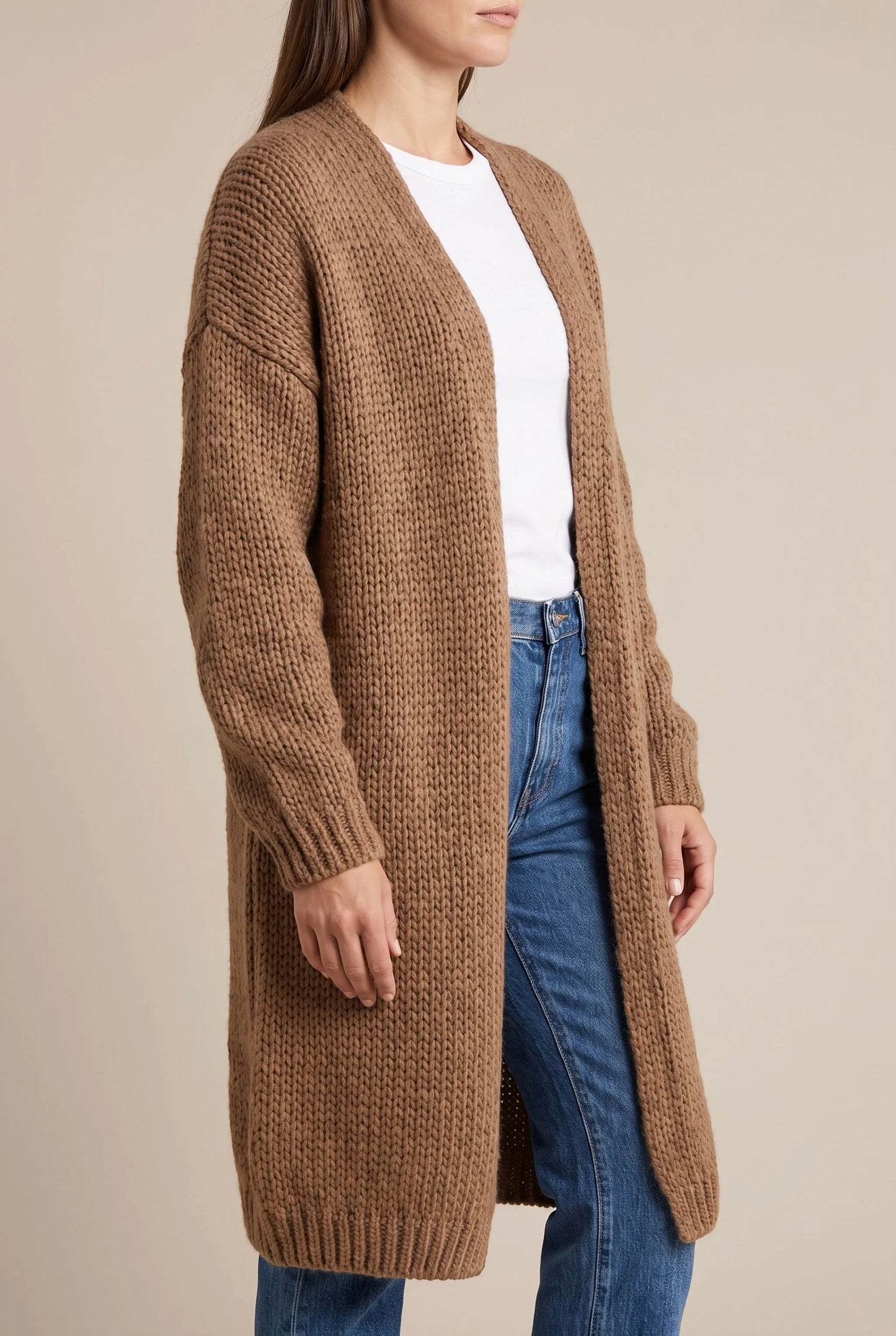 CozyCardi | Lange Strickjacke Für Damen