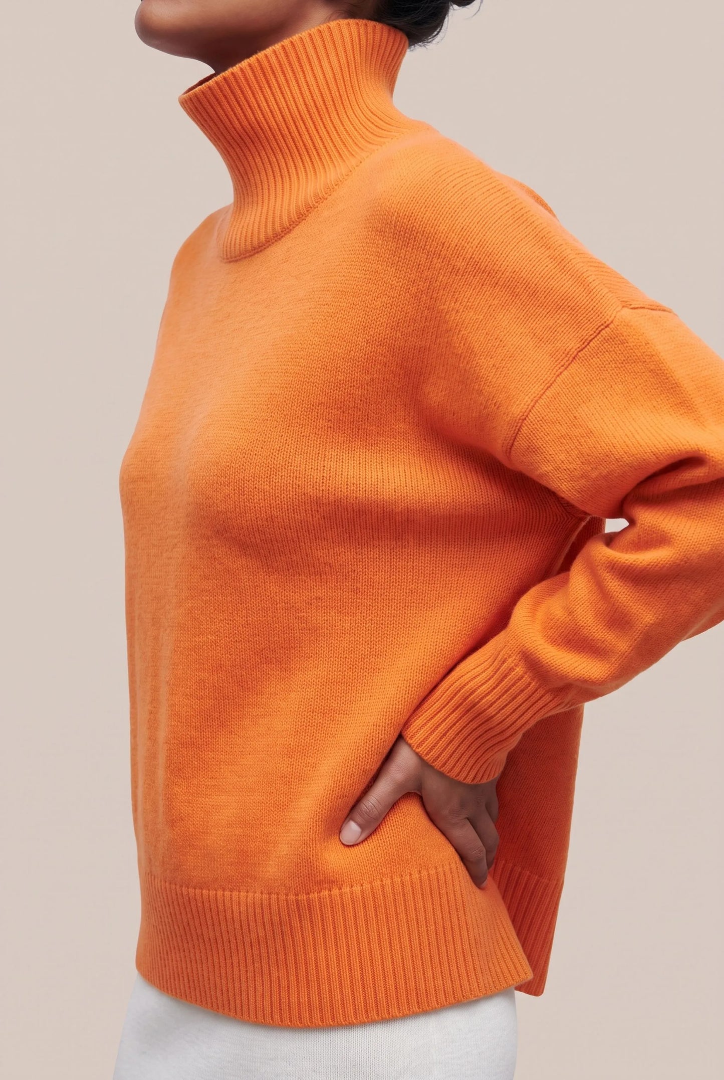 CozyKnit | Lässiger Rollkragenpullover Für Damen