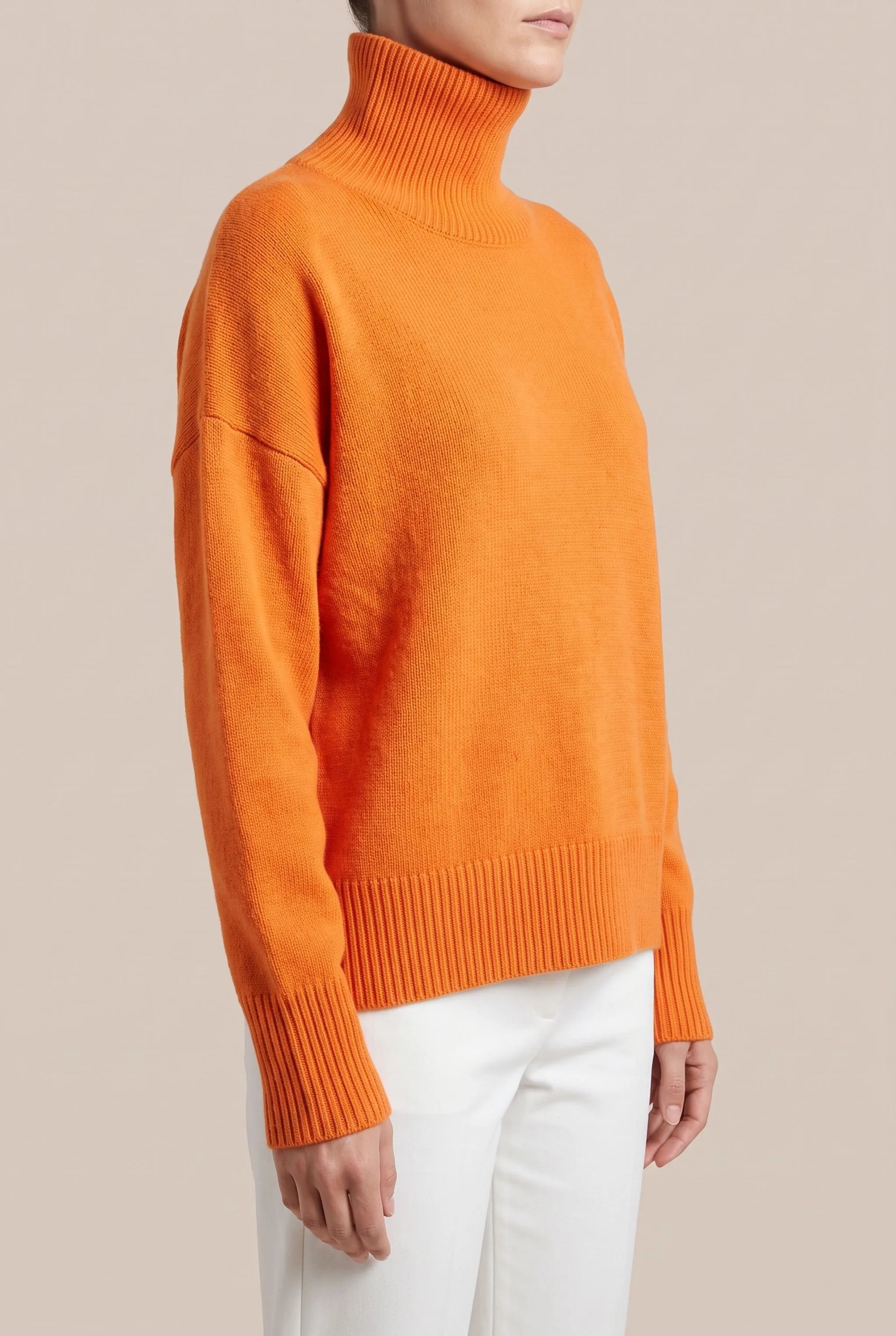 CozyKnit | Lässiger Rollkragenpullover Für Damen