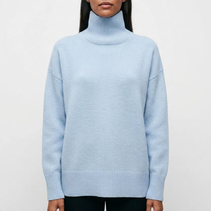 CozyKnit | Lässiger Rollkragenpullover Für Damen