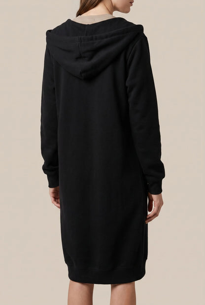 CozyWrap | Lange Strickjacke Mit Kapuze