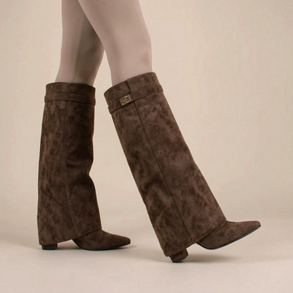 Crelia | Schwarze Damenstiefel