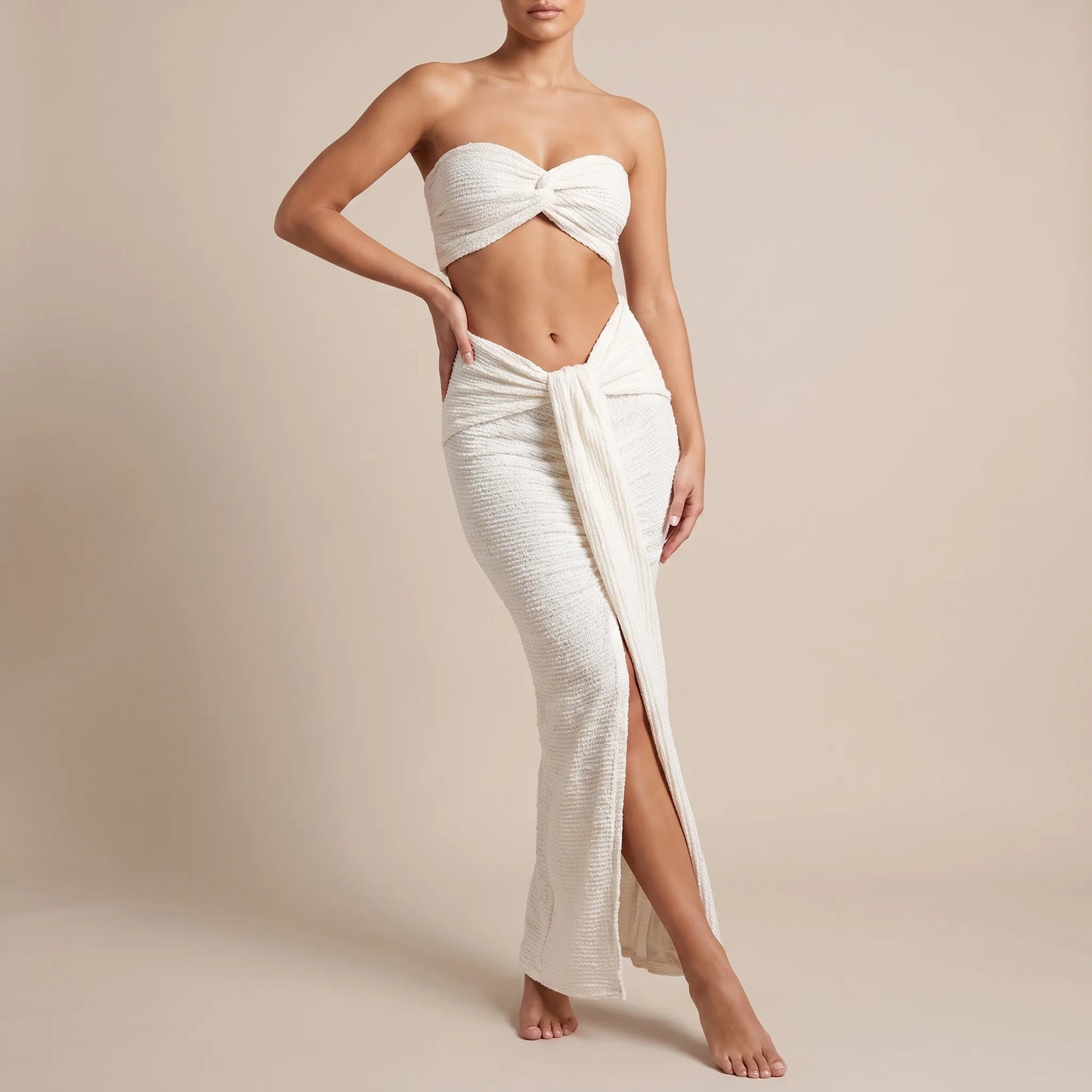 Crinkelle | Elegantes Zweiteiler-Set Für Damen