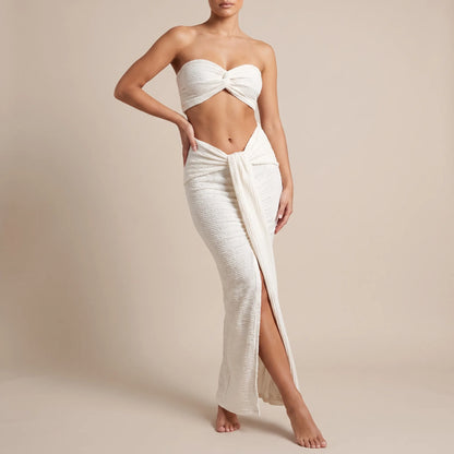 Crinkelle | Elegantes Zweiteiler-Set Für Damen