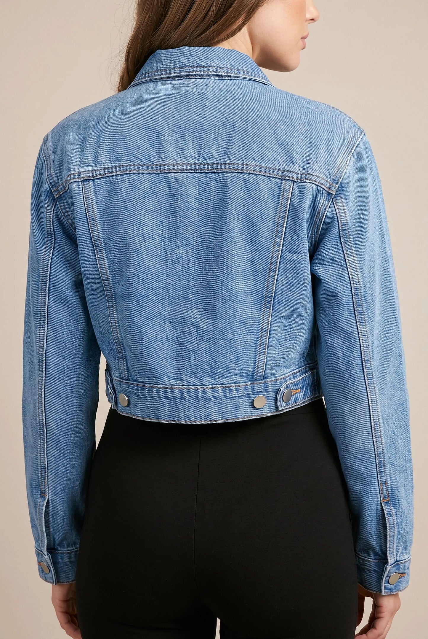 Croppia | Kurze Freizeitjacke Mit Kragen