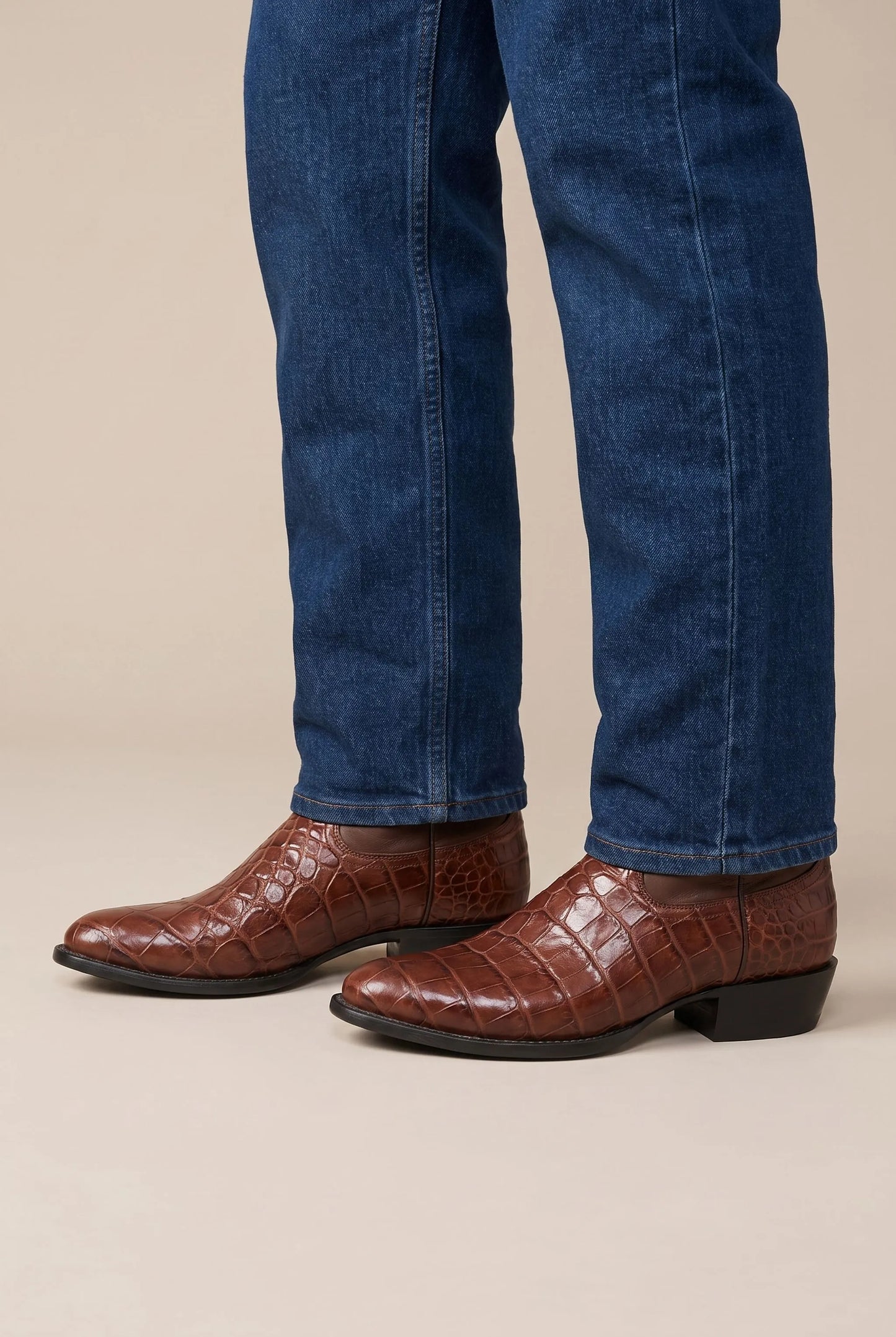 Crovix | Klassische Wadenhohe Cowboystiefel Für Herren