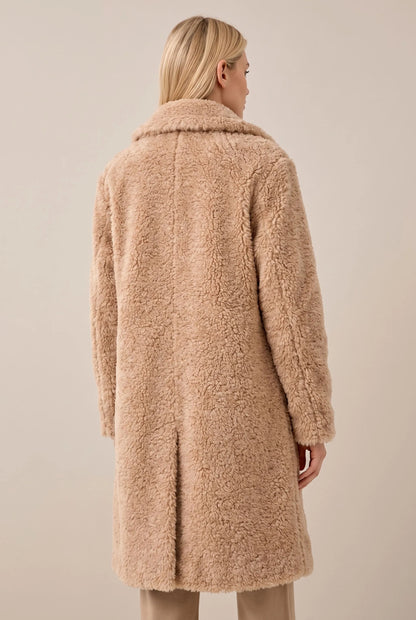 CuddleCoat | Langer Plüschmantel Für Damen