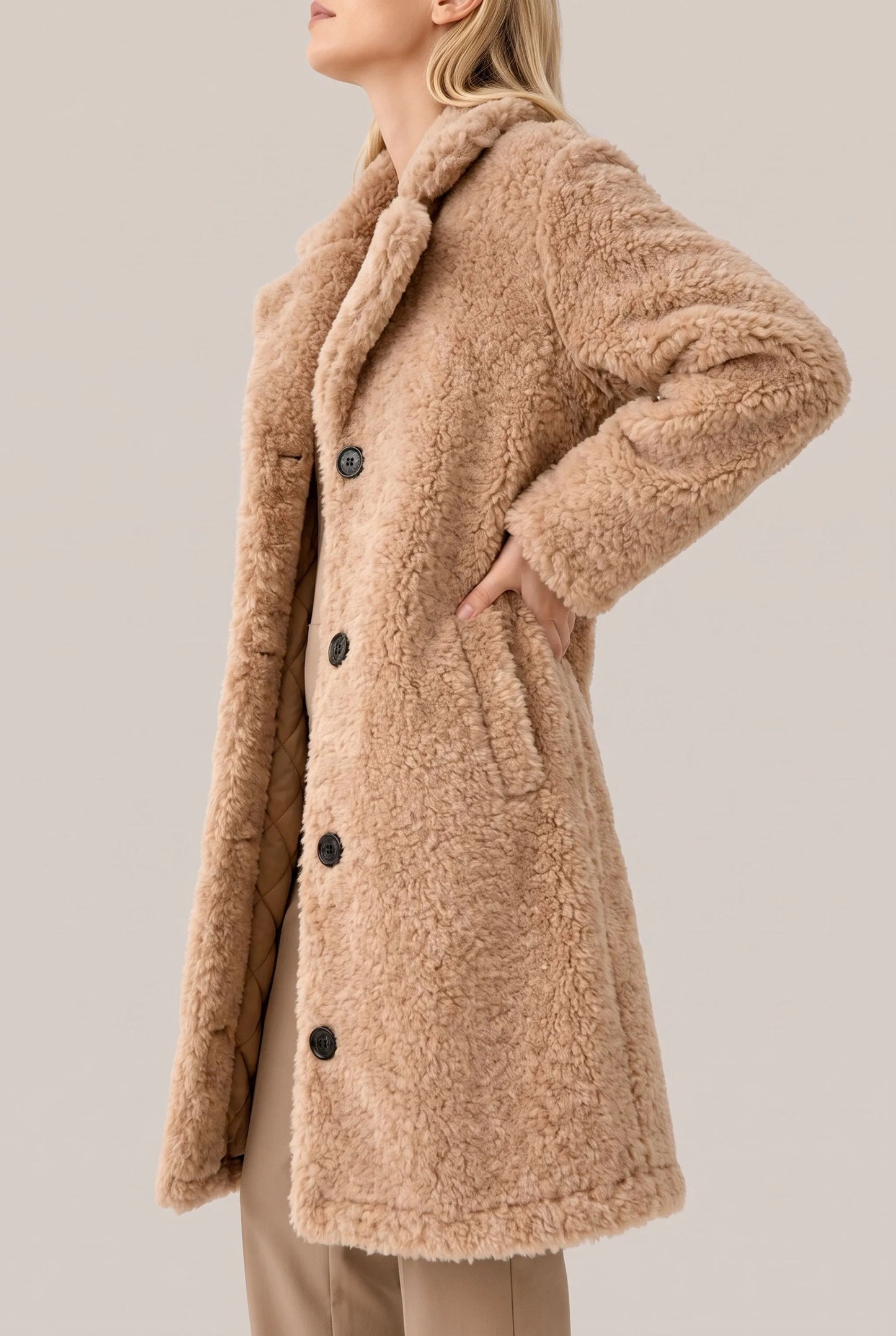 CuddleCoat | Langer Plüschmantel Für Damen