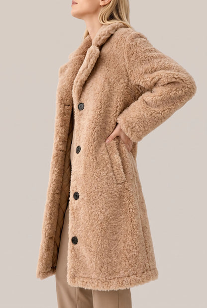 CuddleCoat | Langer Plüschmantel Für Damen