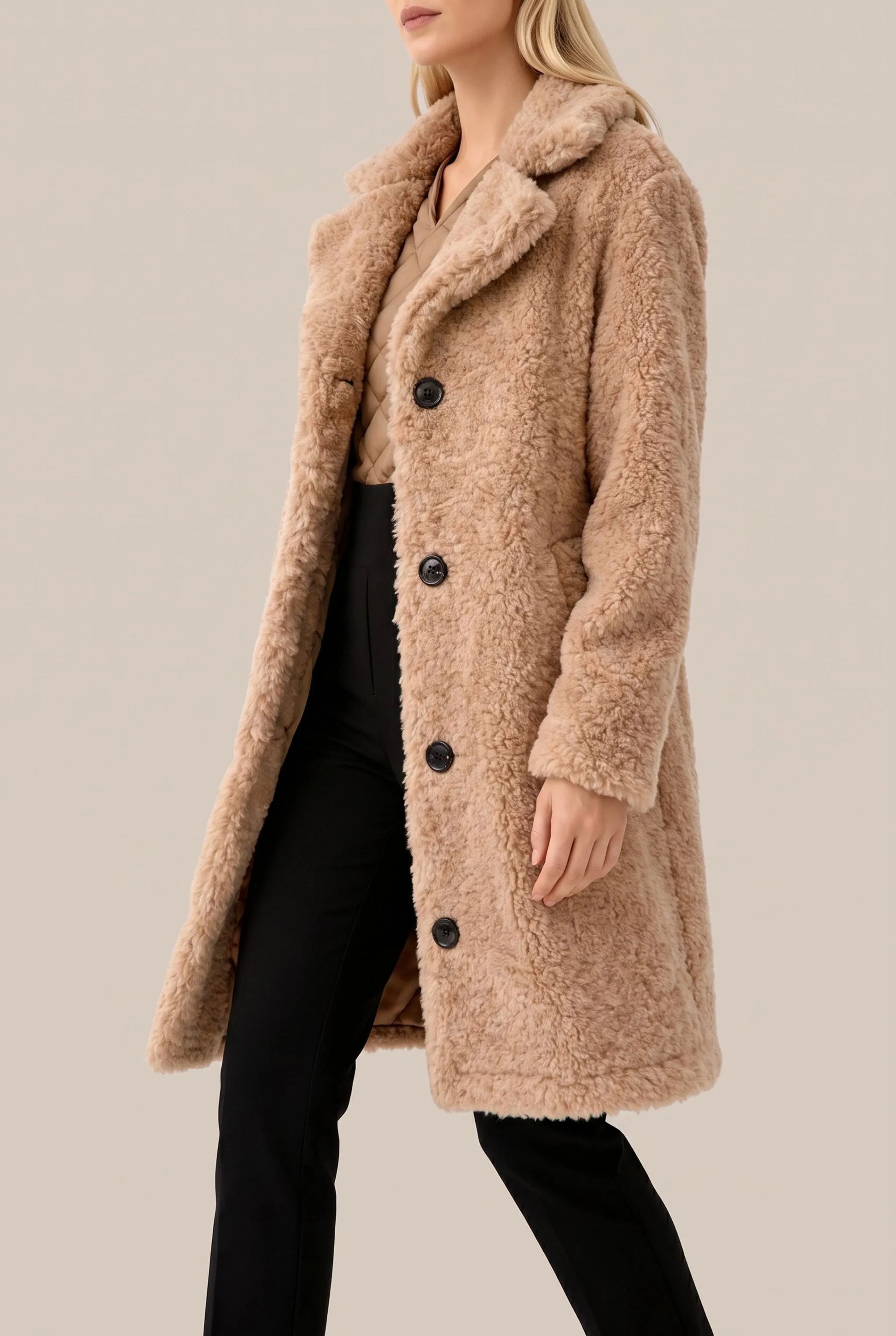 CuddleCoat | Langer Plüschmantel Für Damen