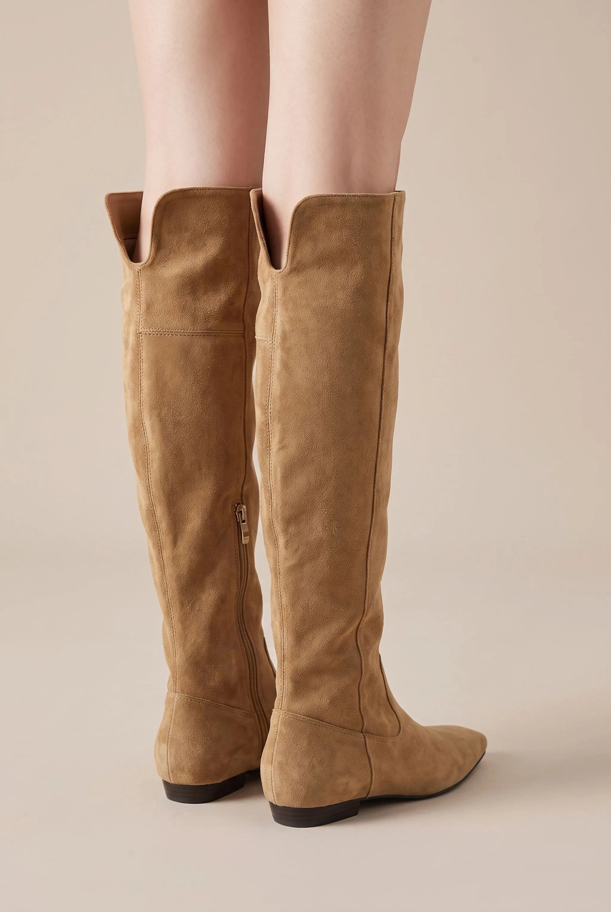 CuffStep | Flache Overknee-Stiefel