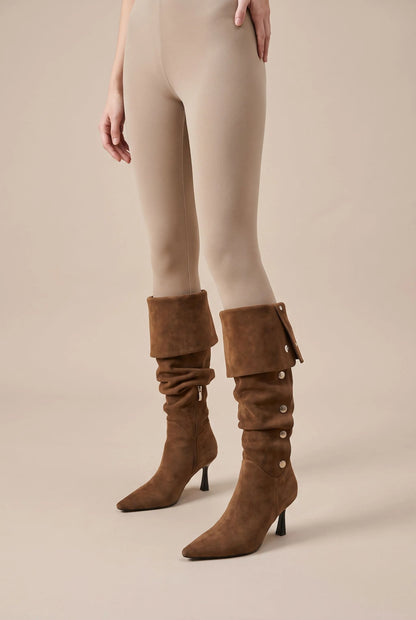 Cufflyn | Elegante Overknee Stiefel Für Damen