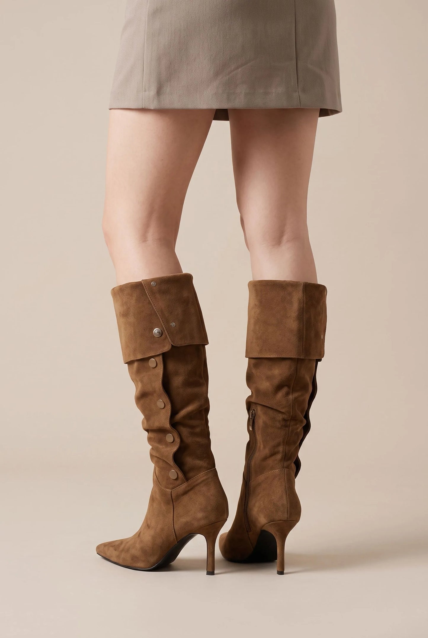 Cufflyn | Elegante Overknee Stiefel Für Damen