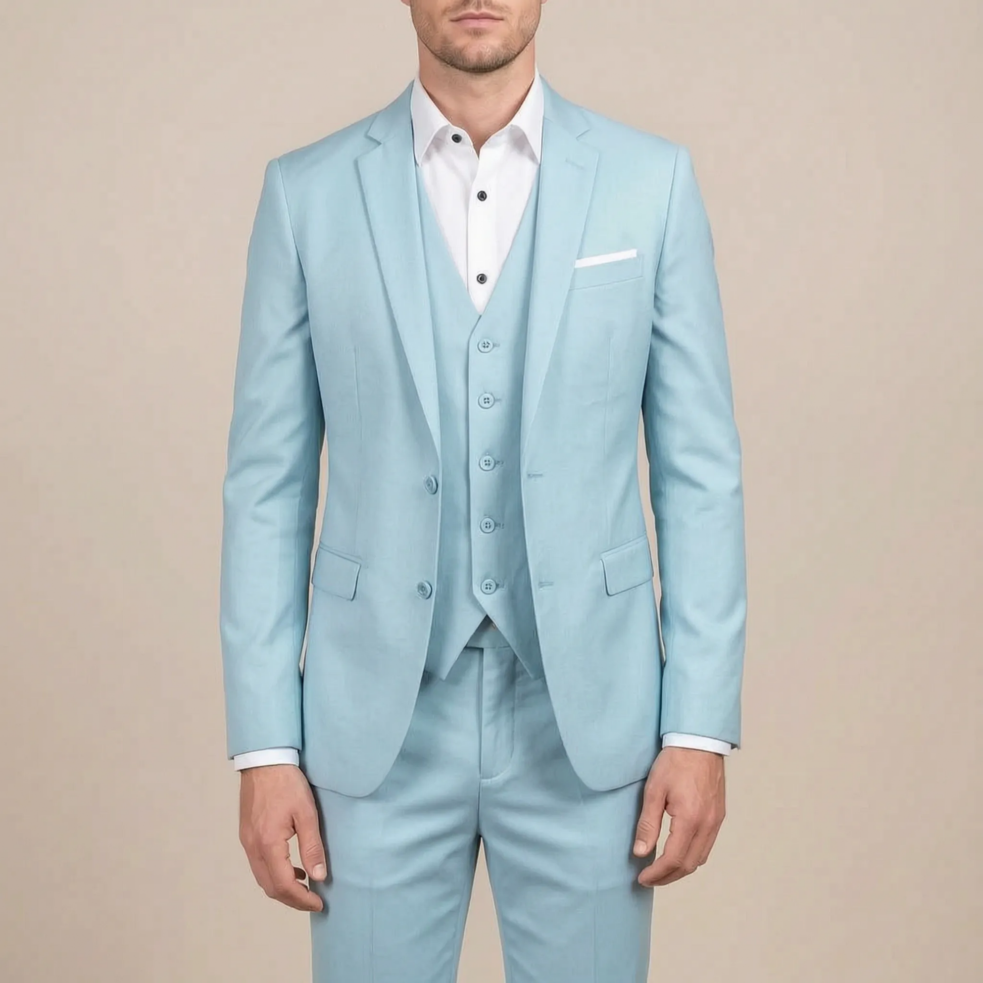 DapperSet | Eleganter Dreiteiliger Herrenanzug