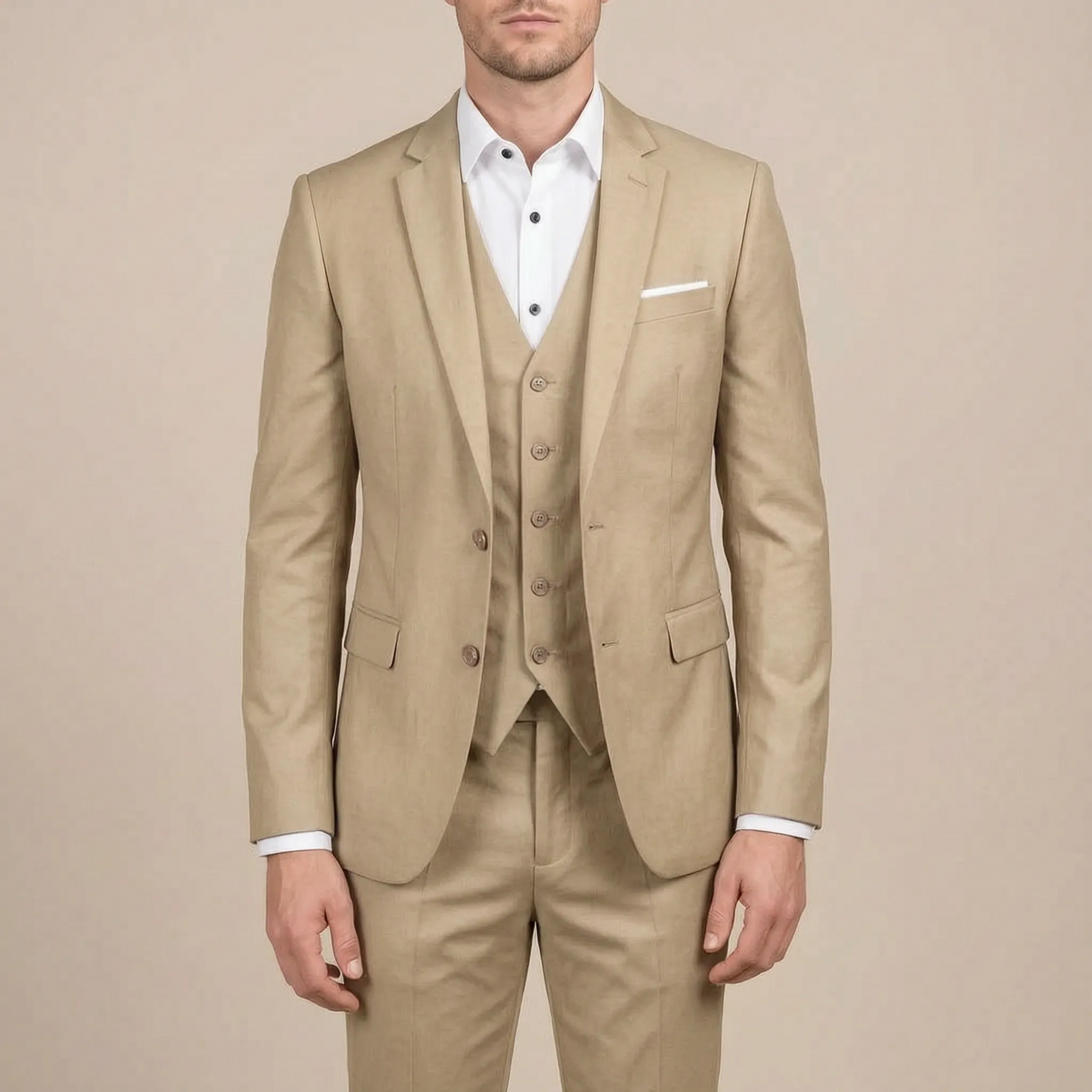 DapperSet | Eleganter Dreiteiliger Herrenanzug