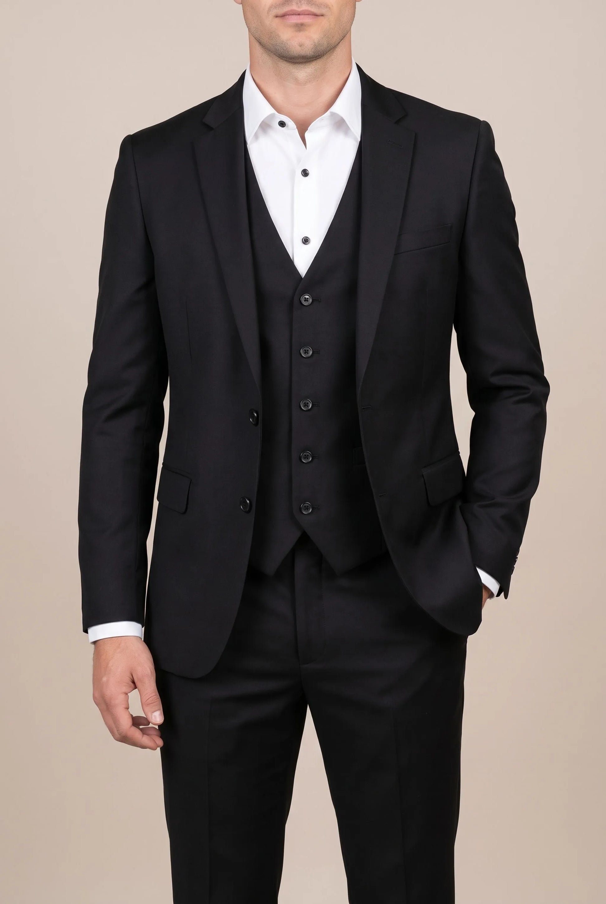DapperSet | Eleganter Dreiteiliger Herrenanzug