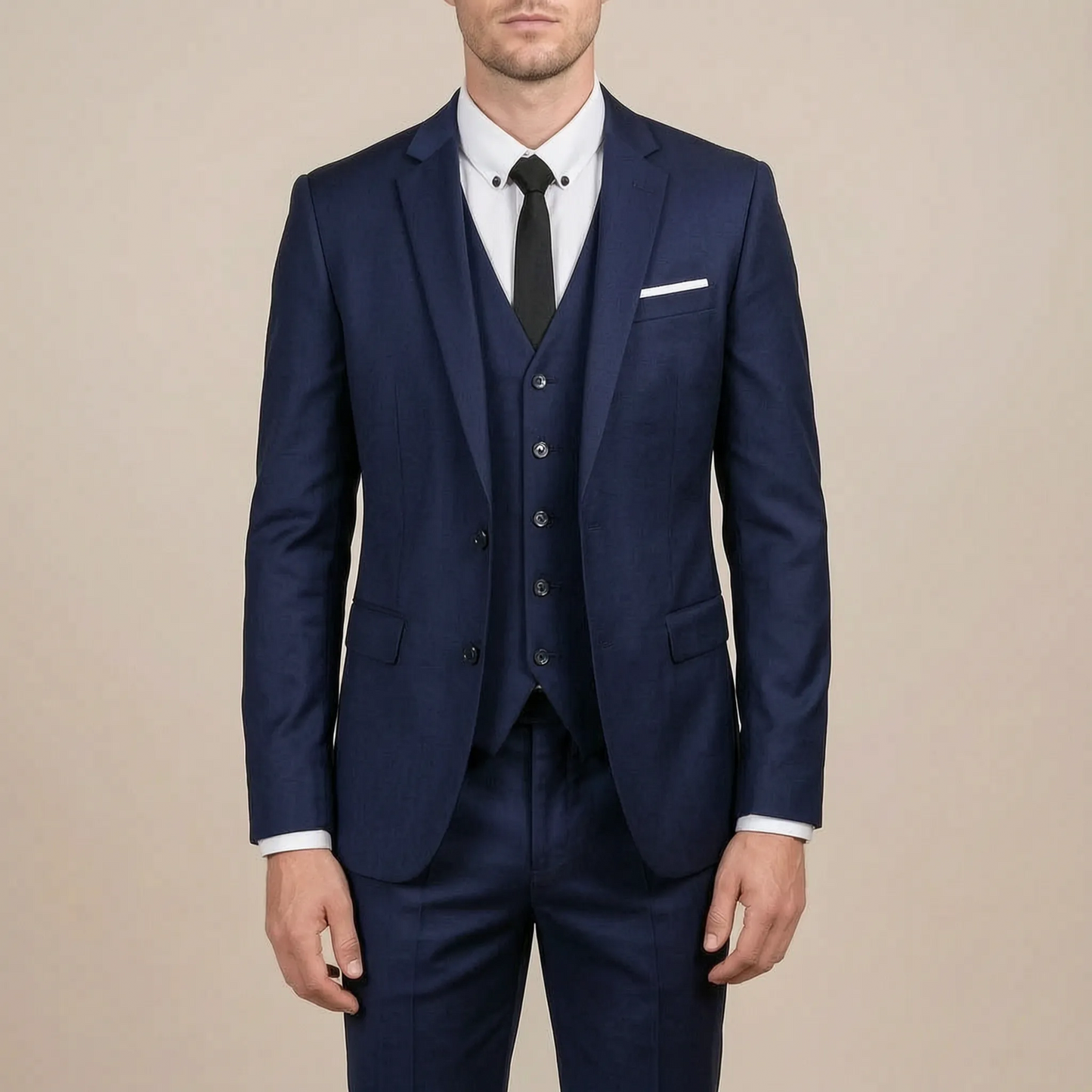 DapperSet | Eleganter Dreiteiliger Herrenanzug