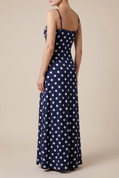 Dotara | Elegantes Sommerkleid Mit Punkten