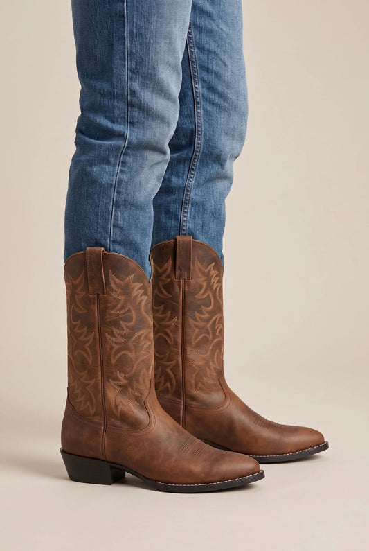 Dustron | Klassische Cowboystiefel Für Herren