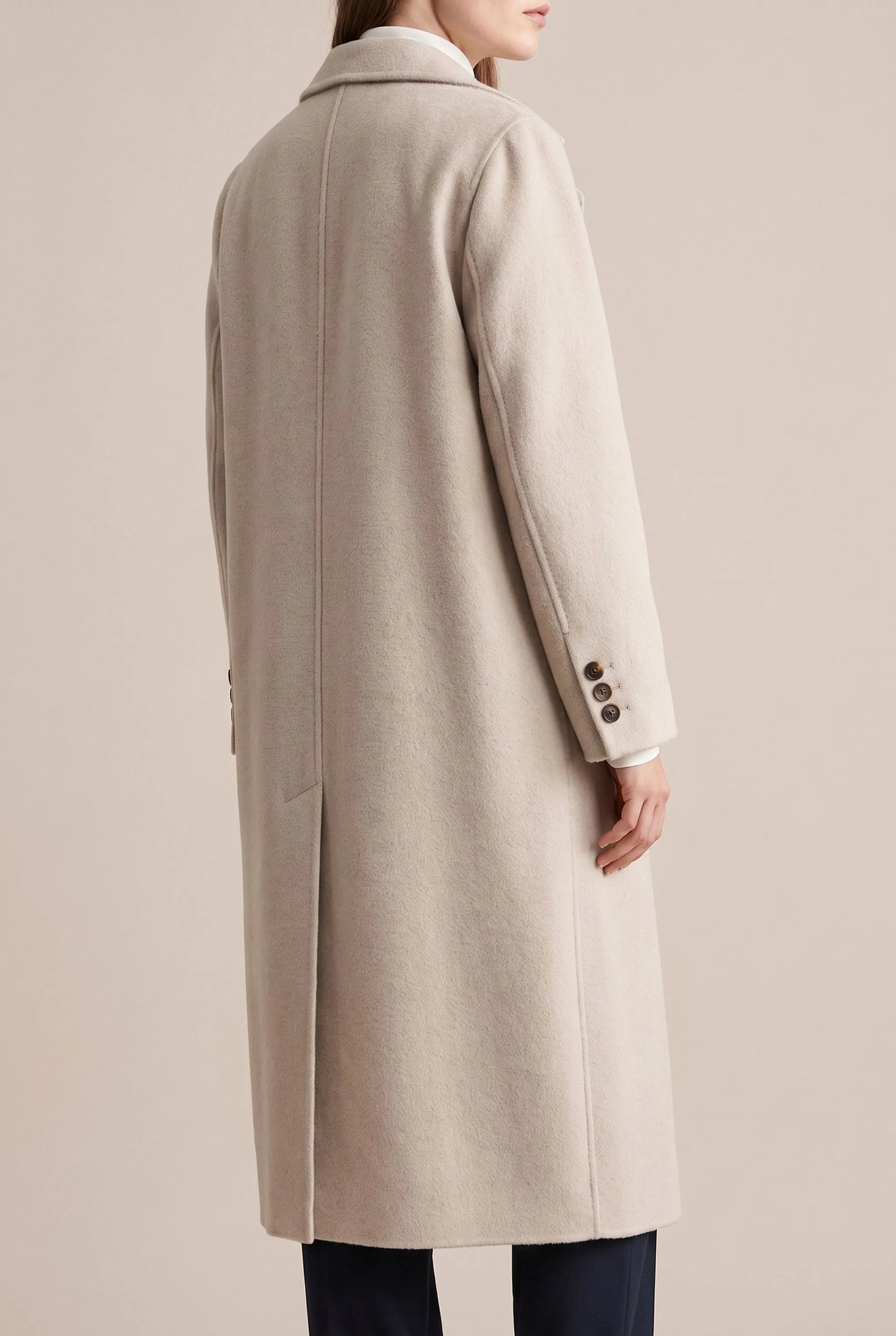 Elegis | Langer Damenmantel Im Trenchcoat-Stil