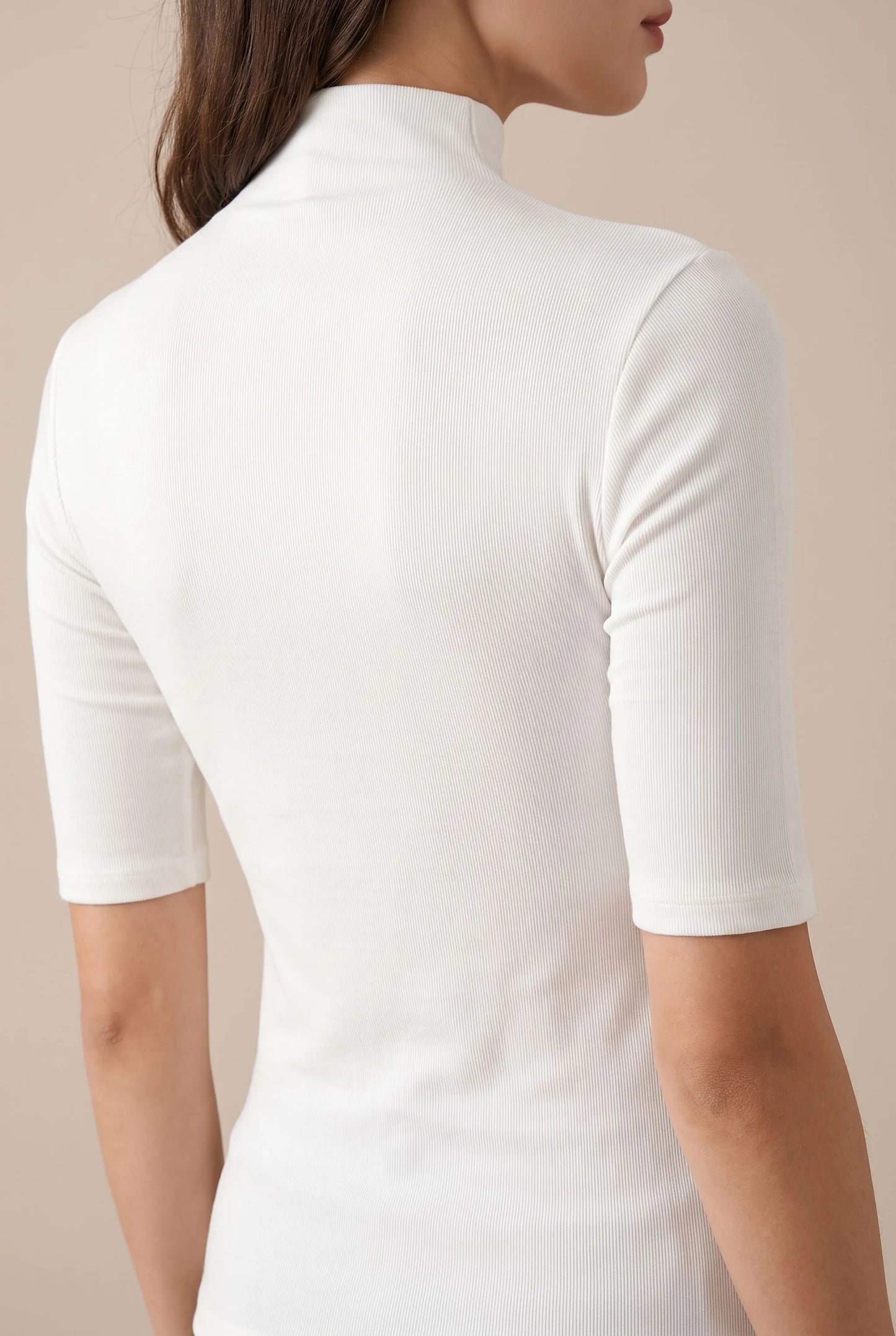 Elevia | Figurbetonter Rollkragenpullover Für Damen