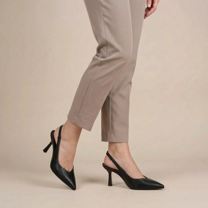Elevys | Spitz Zulaufende Slingback-Pumps