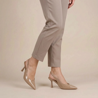 Elevys | Spitz Zulaufende Slingback-Pumps