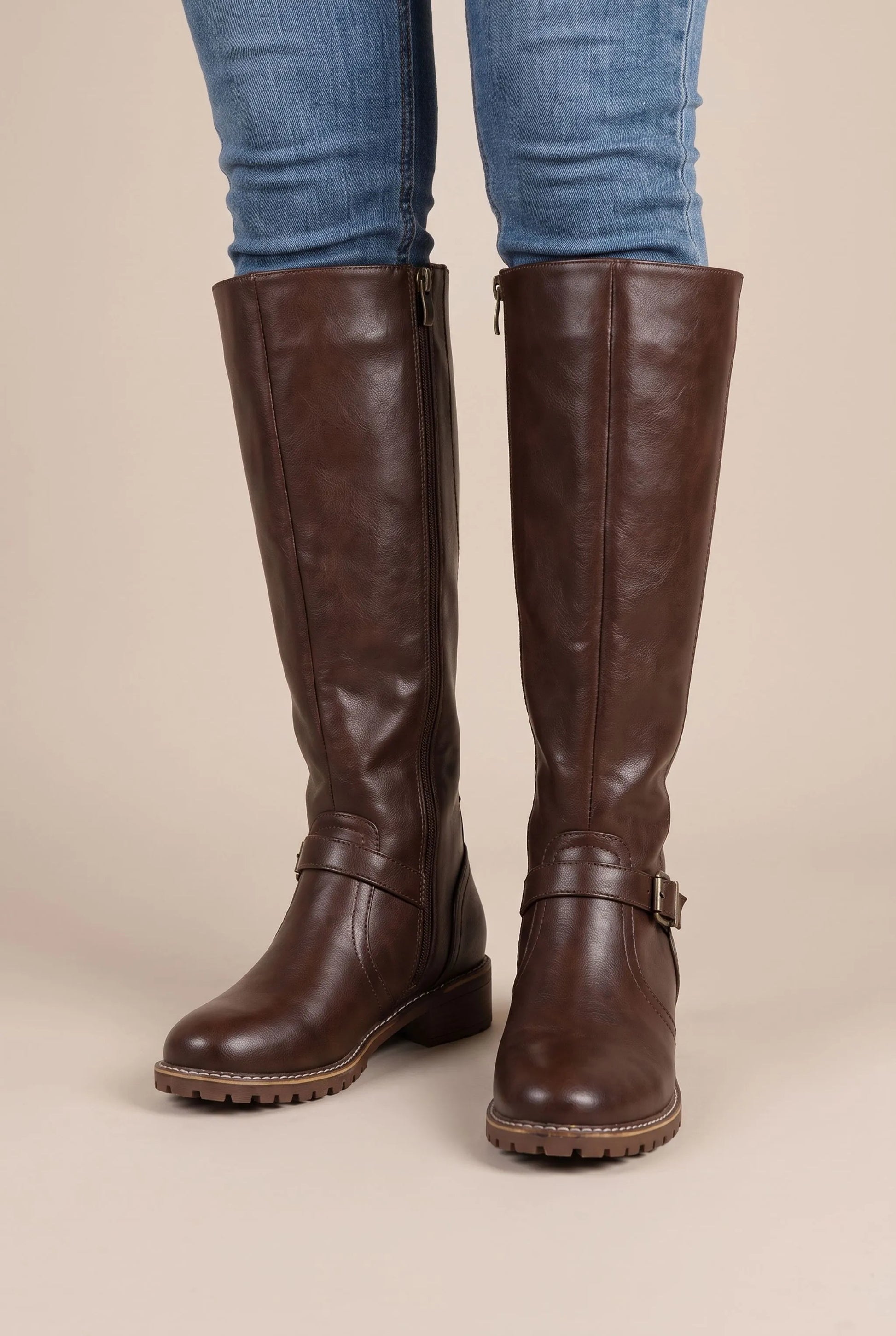 Equestra | Kniehohe Damenstiefel Im Reitstil