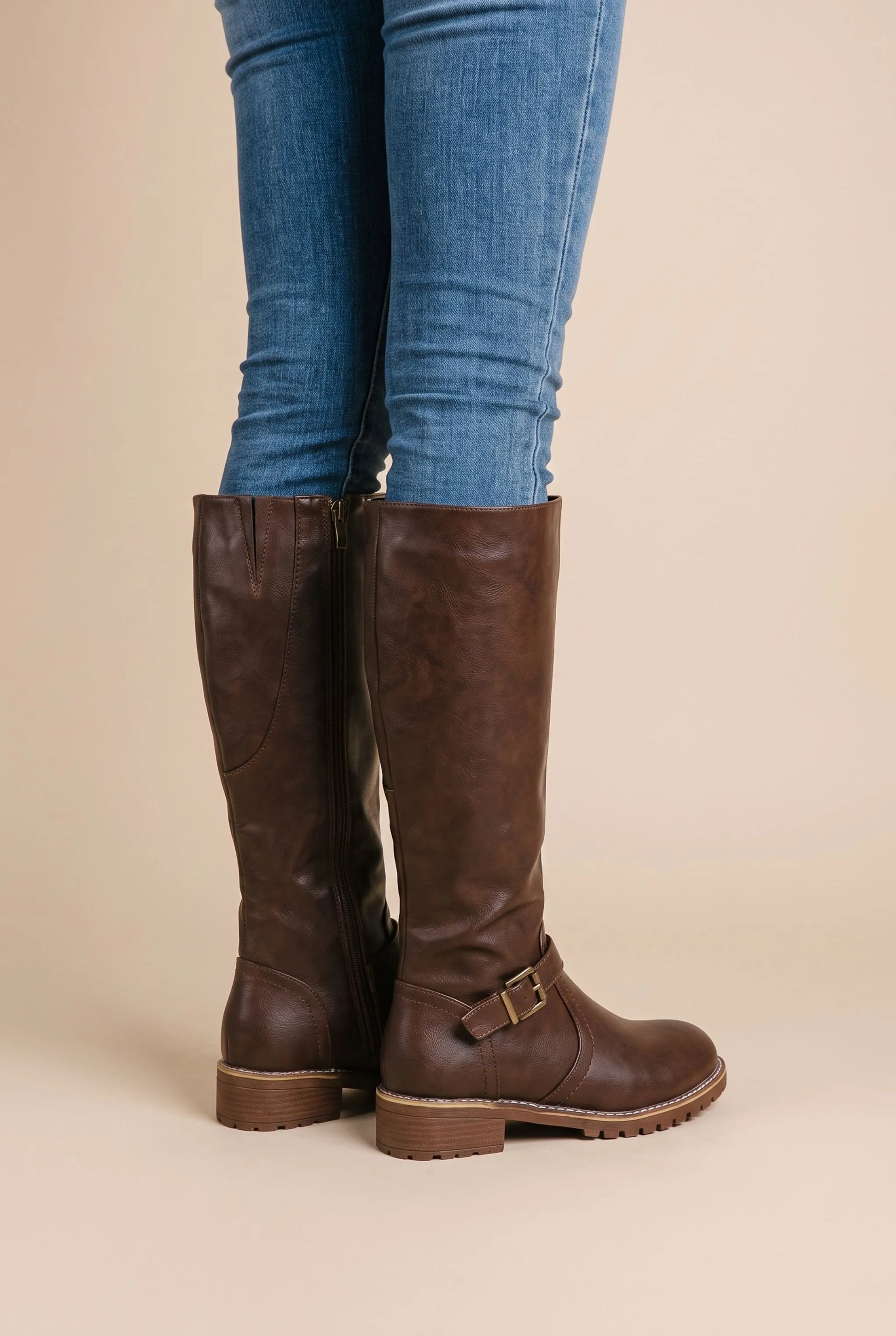 Equestra | Kniehohe Damenstiefel Im Reitstil