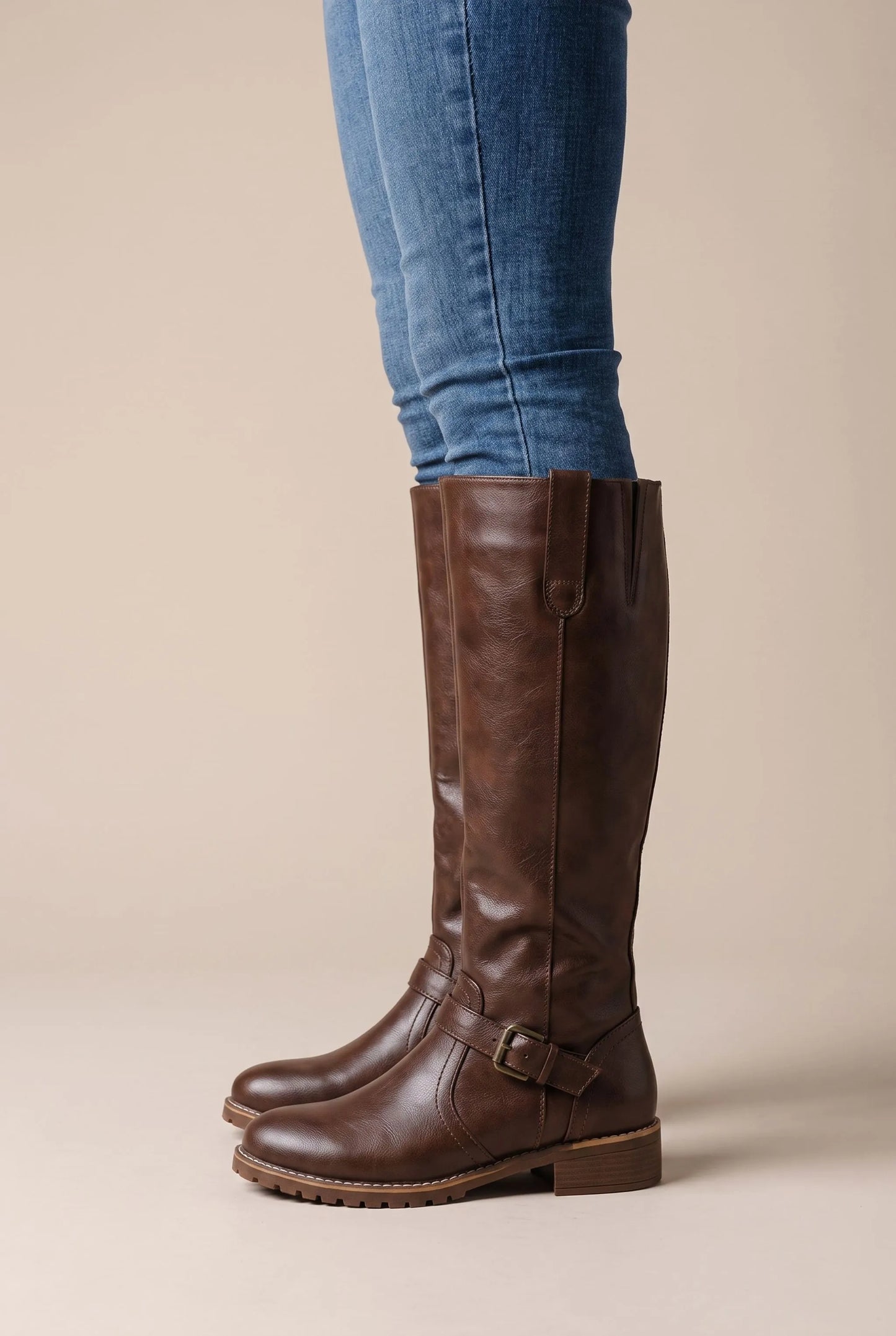 Equestra | Kniehohe Damenstiefel Im Reitstil