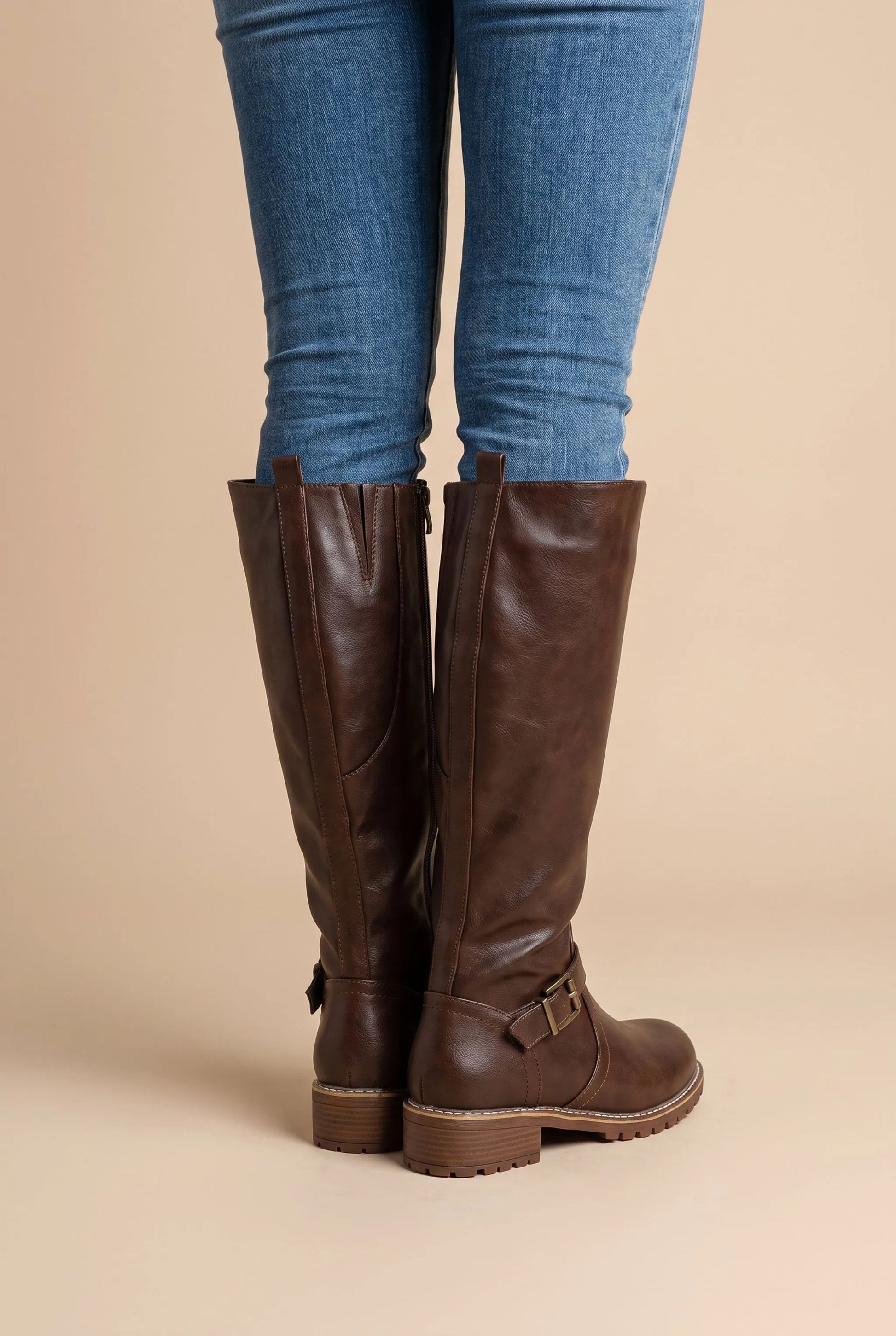Equestra | Kniehohe Damenstiefel Im Reitstil