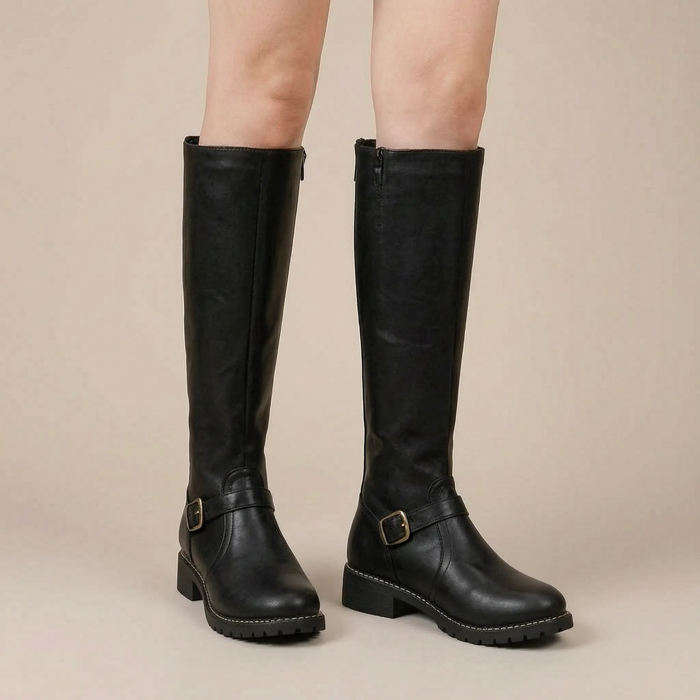 Equestra | Kniehohe Damenstiefel Im Reitstil