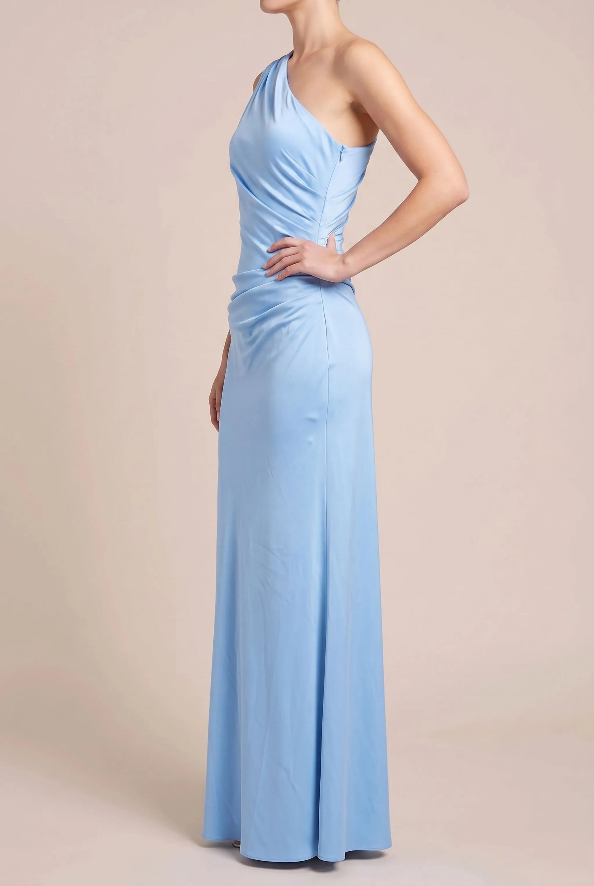 Eraliss | Fließendes Asymmetrisches Abendkleid
