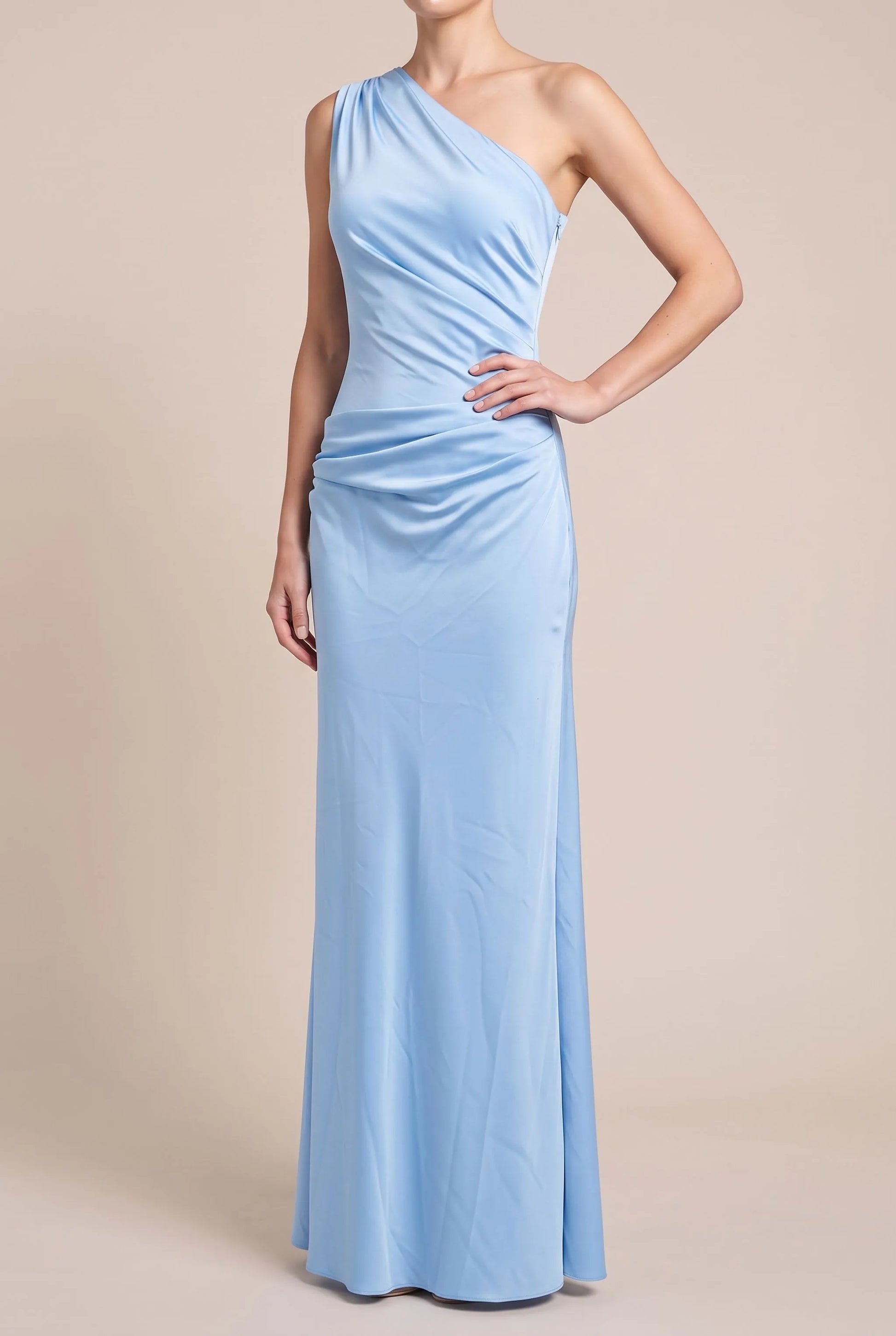 Eraliss | Fließendes Asymmetrisches Abendkleid