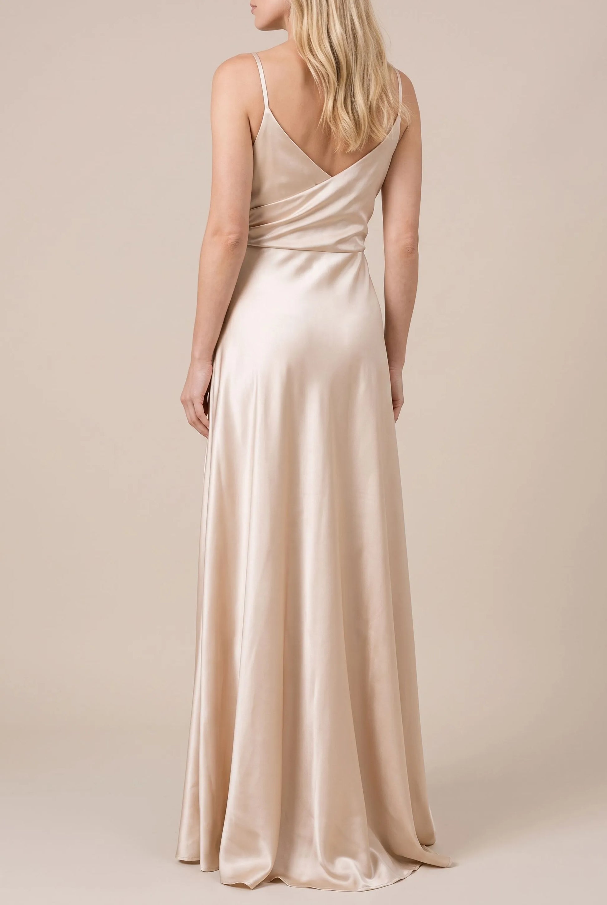 Evelia | Langes Abendkleid Mit Beinschlitz