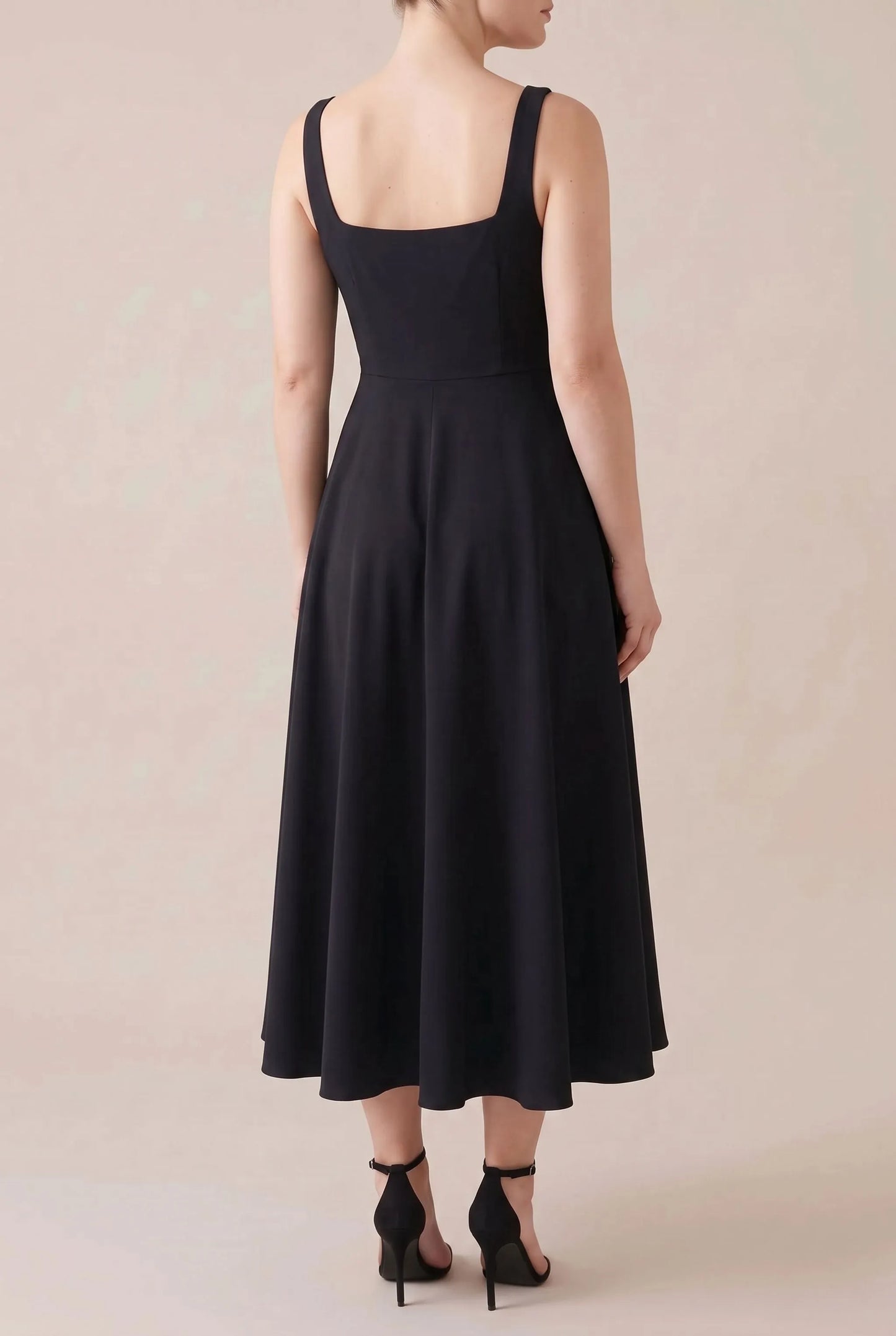 Evoria | Ärmelloses Midikleid In A-Linie