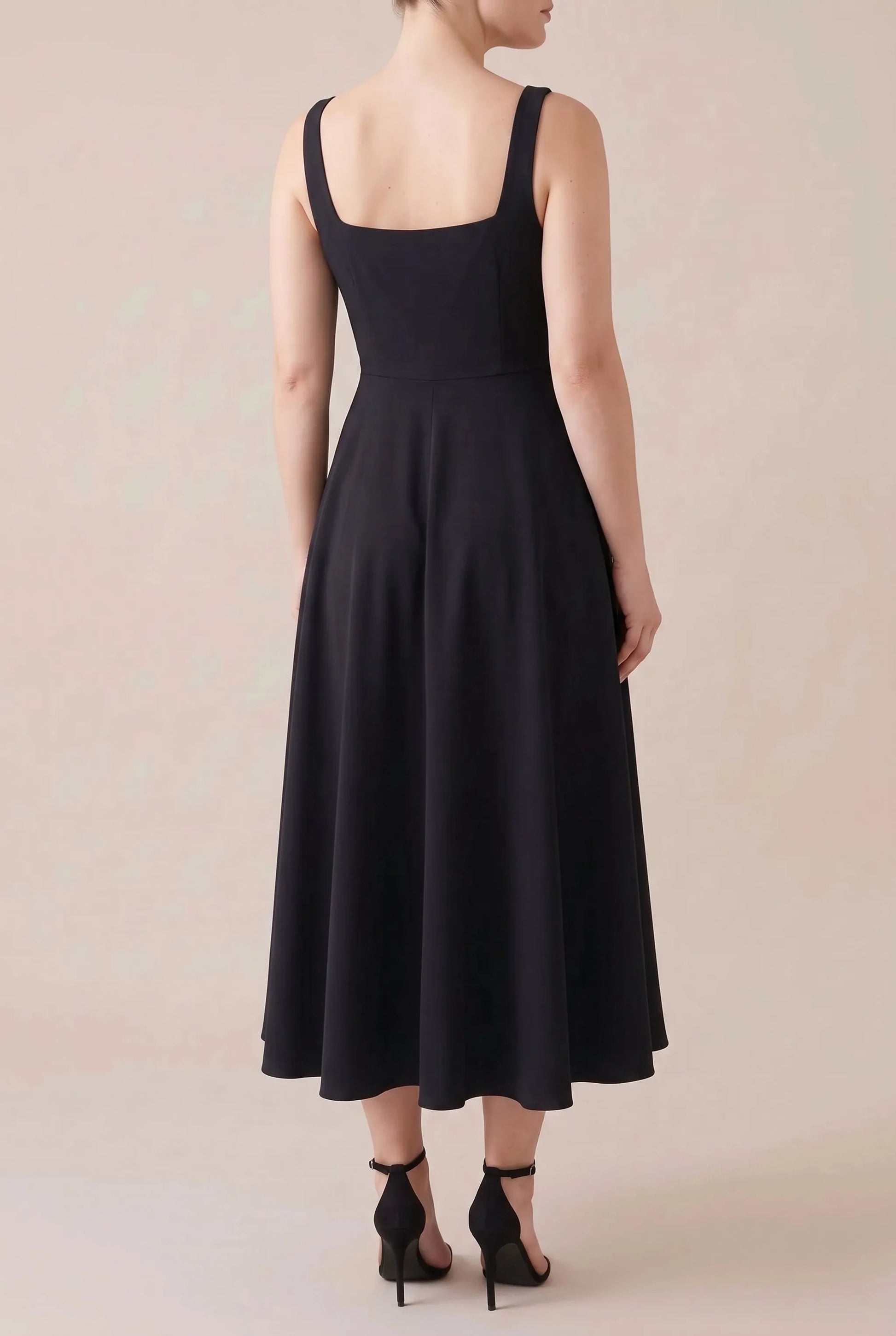 Evoria | Ärmelloses Midikleid In A-Linie