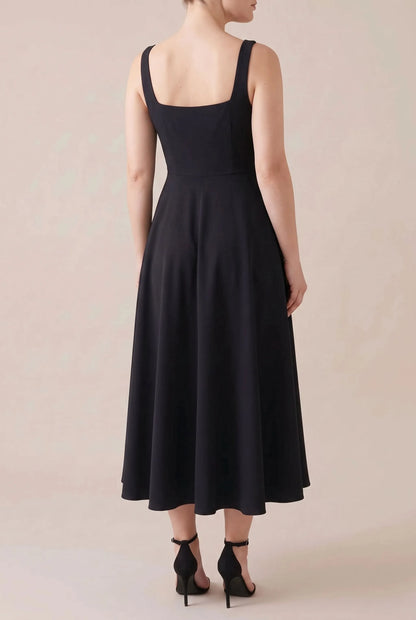 Evoria | Ärmelloses Midikleid In A-Linie