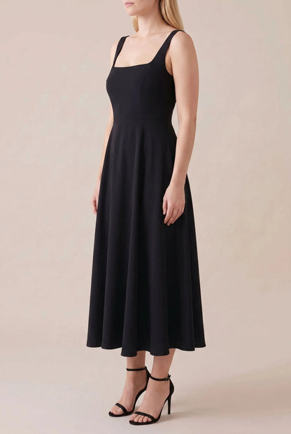 Evoria | Ärmelloses Midikleid In A-Linie