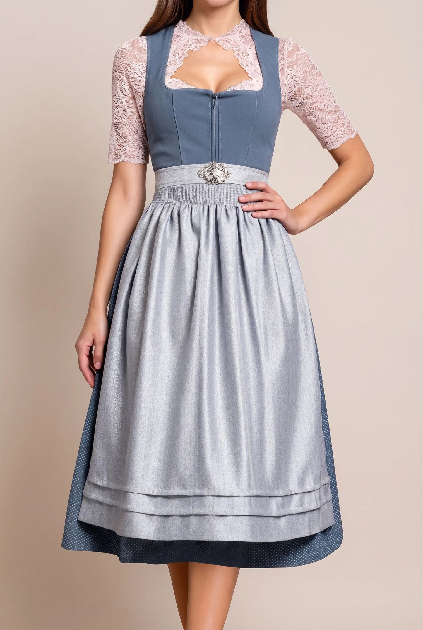 Festwyn | Klassisches Knielanges Dirndl