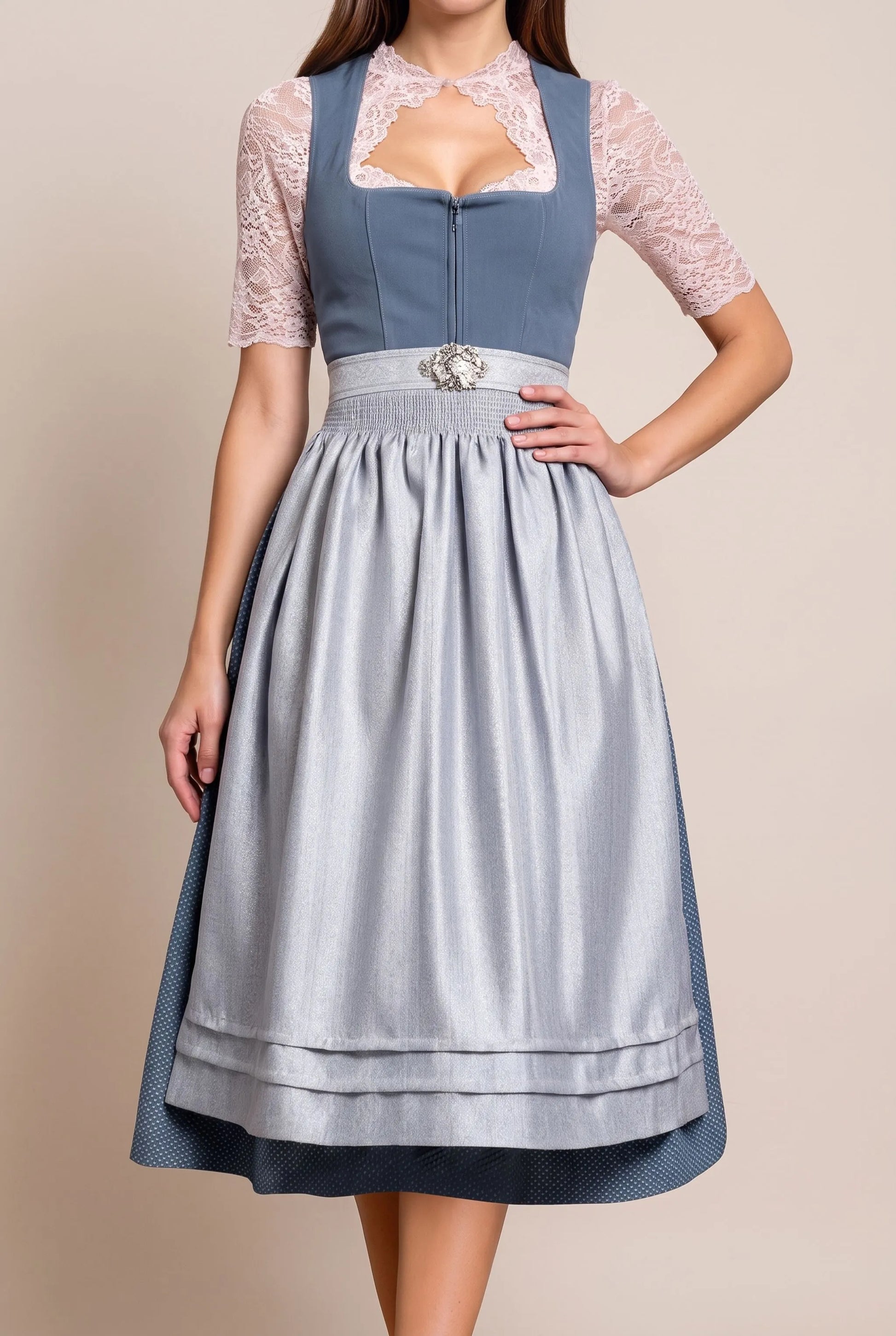 Festwyn | Klassisches Knielanges Dirndl