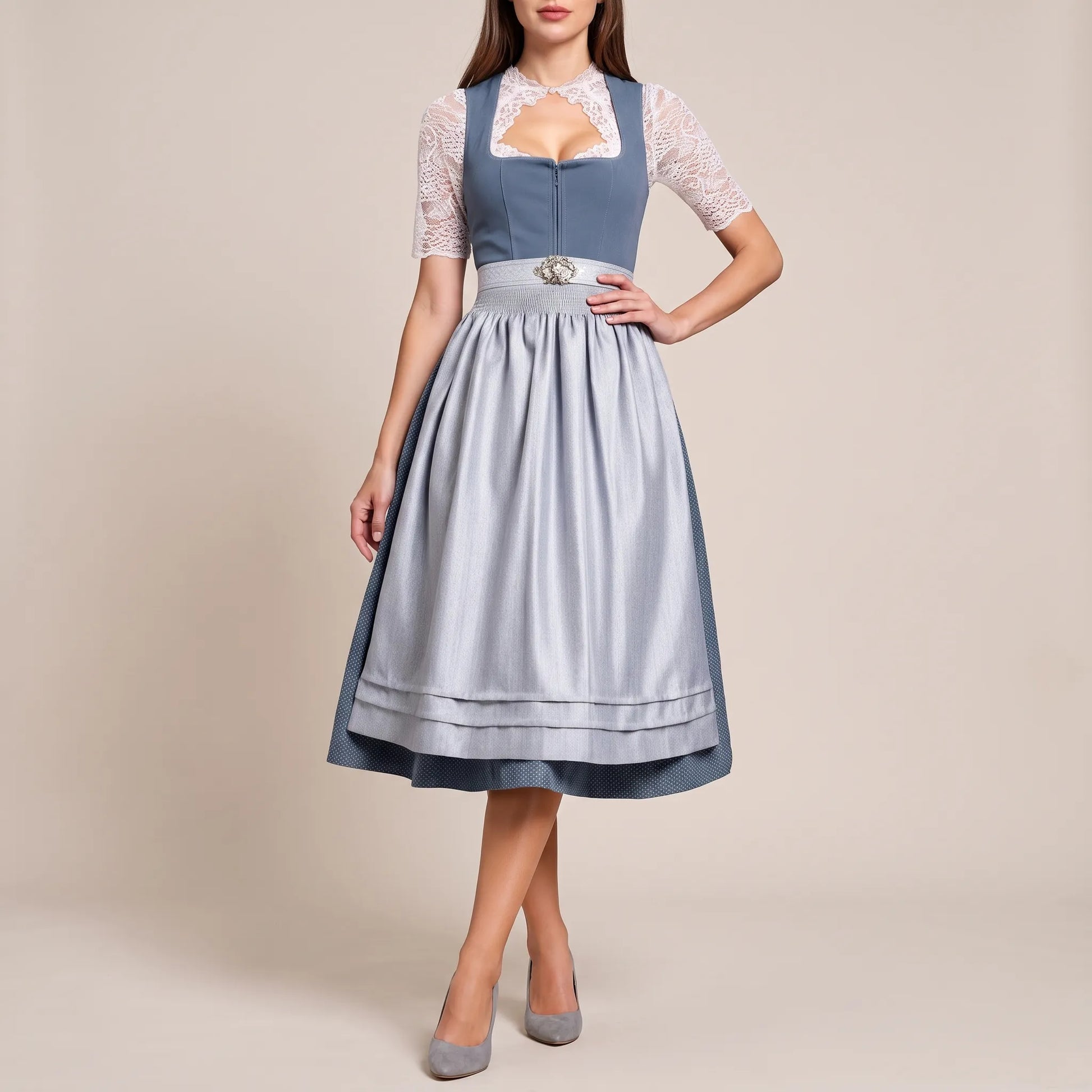 Festwyn | Klassisches Knielanges Dirndl