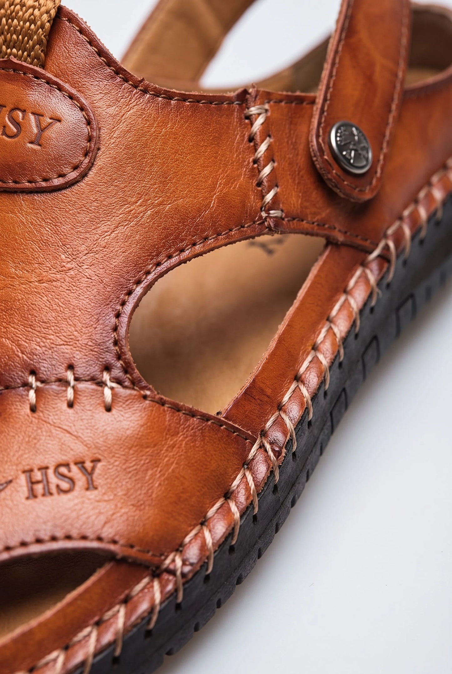 Flexari | Lässige Herrensandalen Mit Geschlossener Kappe