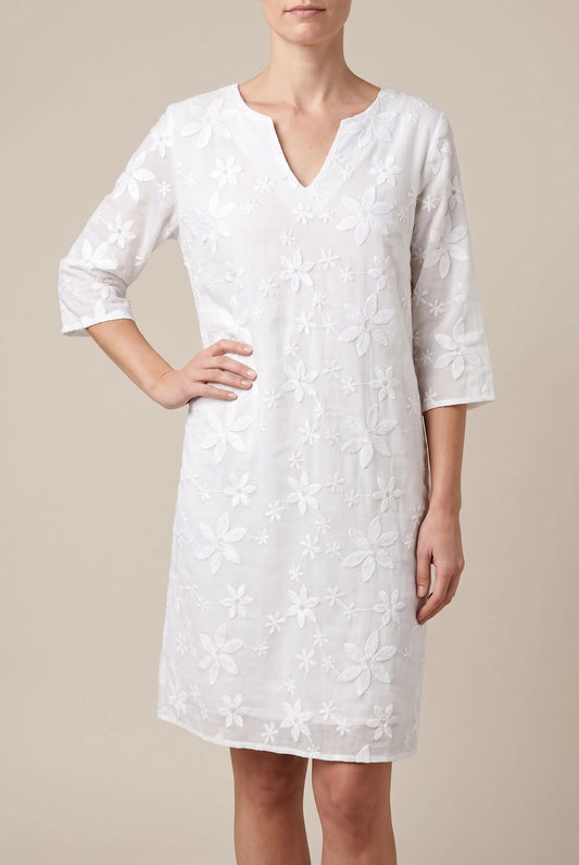 Floralie | Elegantes Sommerkleid Mit Floralem Muster