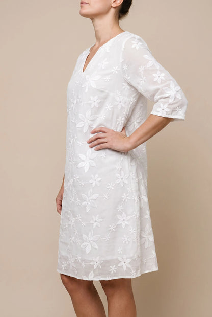 Floralie | Elegantes Sommerkleid Mit Floralem Muster