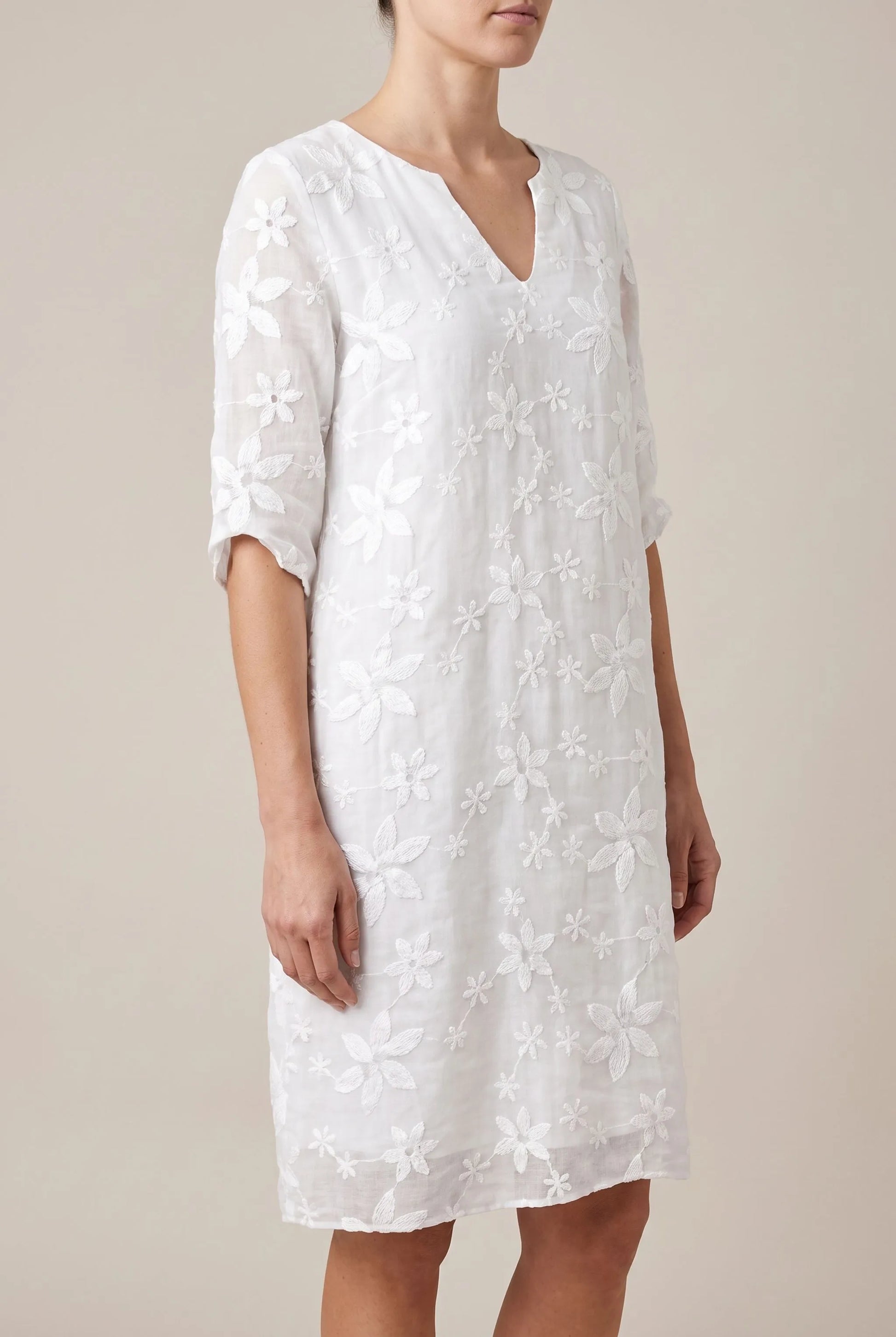 Floralie | Elegantes Sommerkleid Mit Floralem Muster